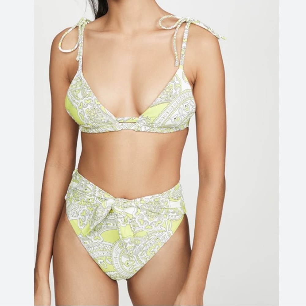 Montce Paula tie up top & tie bottom S